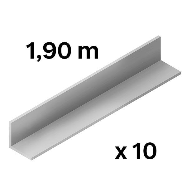SUNFER A08-1900 Arriostramiento para soportes inclinados (10 PCS)