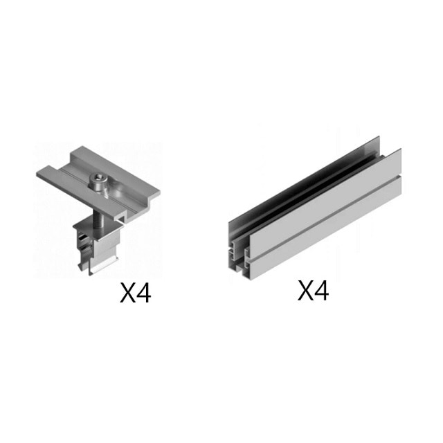SUNFER S15.2 Unión para soportes en vertical