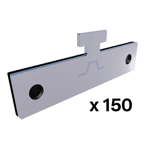 SUNFER S04 Fijación para anclaje directo a chapa, en lateral de la greca (150 PCS)