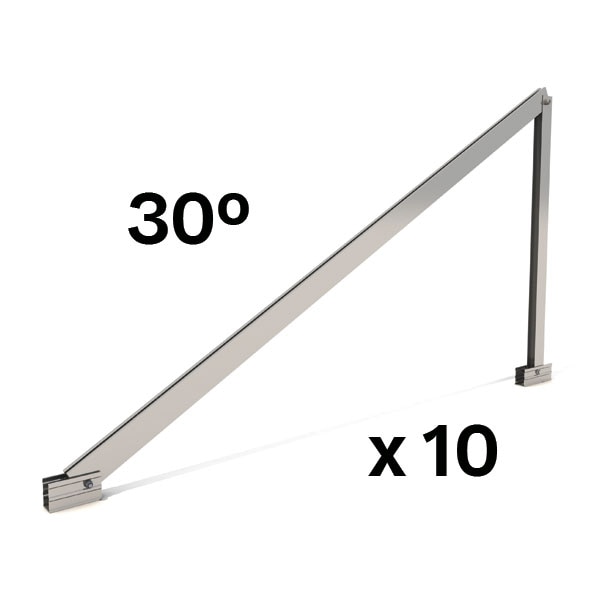 SUNFER TR19H 30° Triangulo abierto. Horizontal (10 PCS) - Sunfer