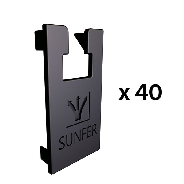 SUNFER TG1 Tapa final raíl G1 (40 PCS)