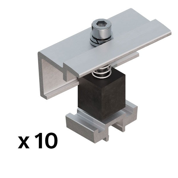 SUNFER S10.3 Pinza final autoregulable, fijaciones S61/S62 (10 PCS)