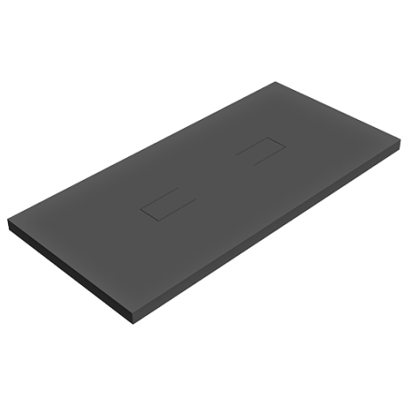 SCHLETTER Alfombrilla de proteccion 230 x 110 x 8mm