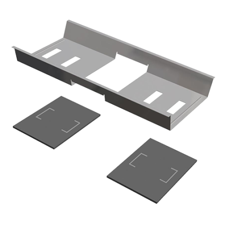 SCHLETTER FlatGrid cubeta contrapeso p.perfil