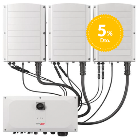 SOLAREDGE Synergy Manager 3Ph 90kW Fuse DC Switch+MC4+DC SPD - Sin opcion pre-commissioning