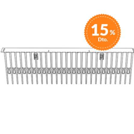 VAN DER VALK Birdblocker Caja 60 unid H=125mm (0,5mtr + 250 clips)