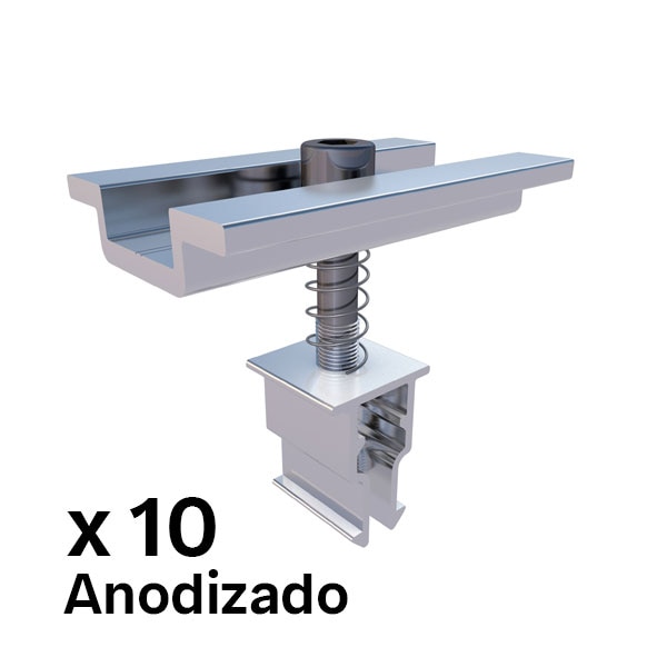 SUNFER S11-A Pinza intermedia. Anodizado (10 PCS)