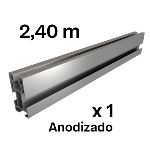 SUNFER Raíl G1 - 2,40 m. Anodizado (1 PCS) - Sunfer