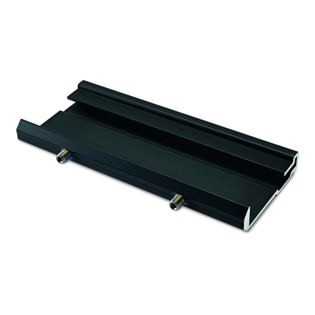 Conector de raíl novotegra IR 65 × 18 mm de aluminio anodizado